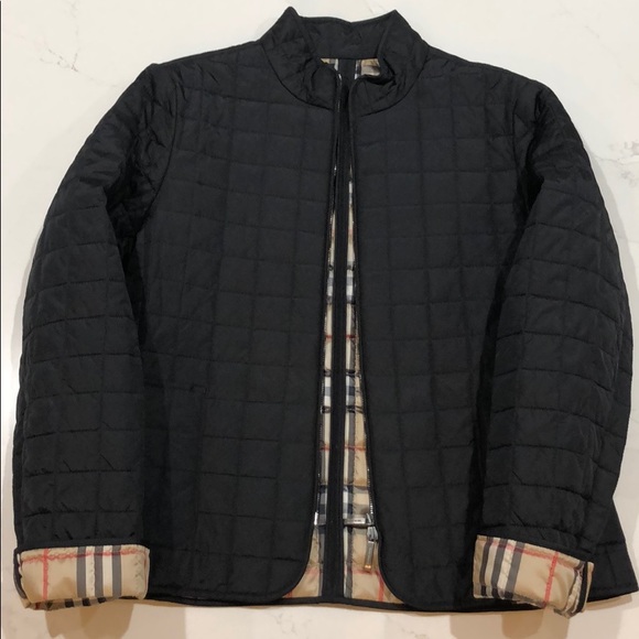 Burberry Jackets & Blazers - Burberry Black Quilted Jacket